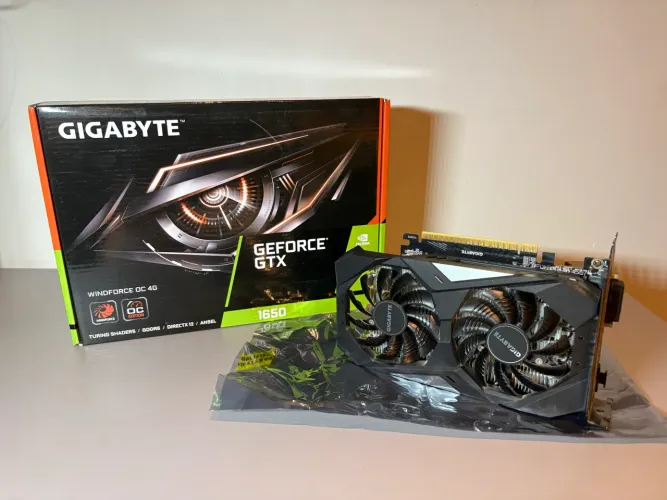Placa de Vídeo GeForce GTX 1650