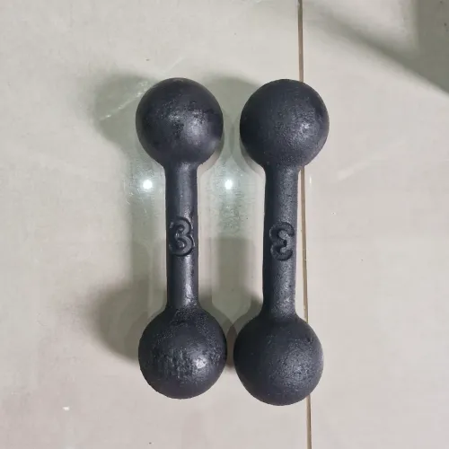 Par de halteres 3 kilos cada 