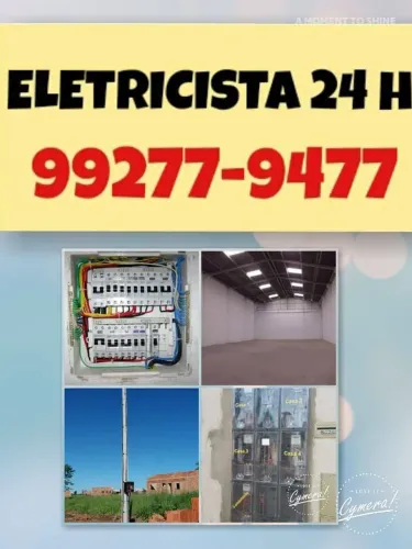 Eletricista 24 horas Palmas e Luzimanguês