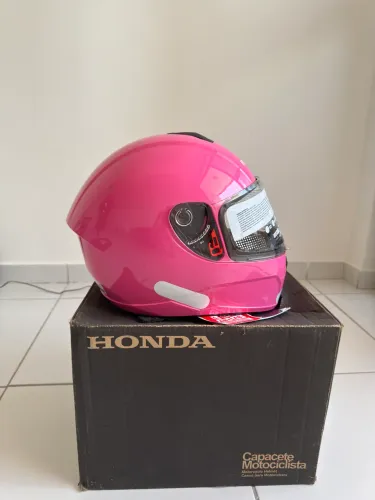 Capacete Honda Hfs Classic Original Tamanho 58 Cor Rosa