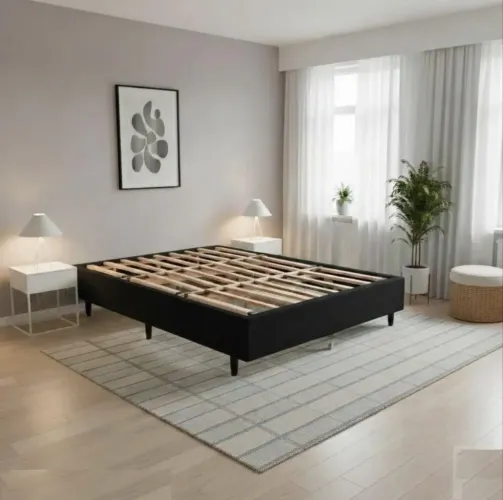 Cama+ colchão emma king 194x203cm super grande