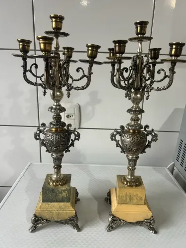 Lindos candelabros
