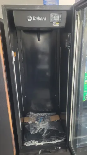 AL - CERVEJEIRA PORTA DE VIDRO 433L FULL BLACK - 220V