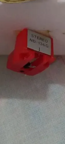 Agulha nd 136 g elíptica toca discos