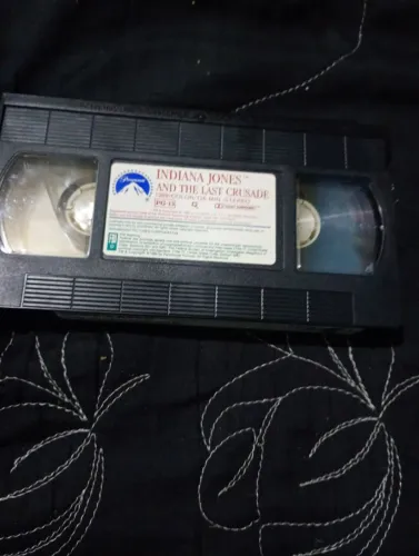 Fita VHS Cassete - Indiana Jones