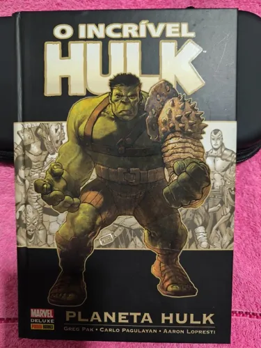 Planeta Hulk Marvel Deluxe Capa Dura Panini