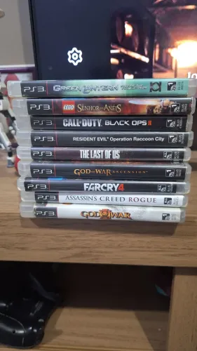  Pra ir embora hoje .Jogos de ps3 : lote com 9 jogos 