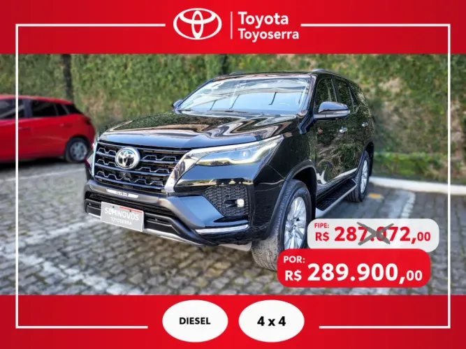 Toyota Hilux SW4 SRX 4X4 2.8 TDI 16V Dies. Aut. 2022
