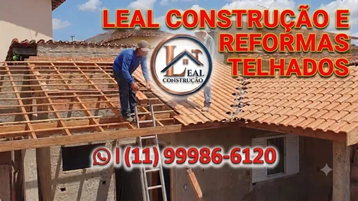 Telhado colonial  ( construção e reforma)