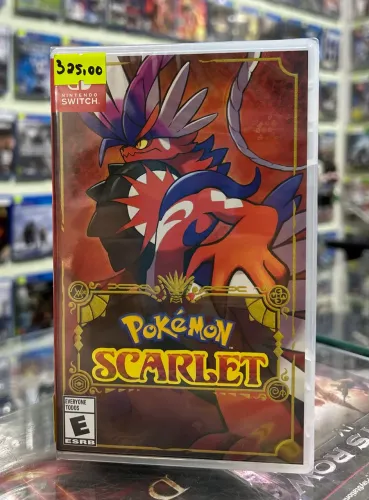 Jogo Pokémon Scarlet Nintendo Switch Novo Lacrado