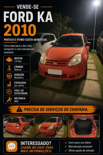 Ford KA 1.0 8v/1.0 8V ST Flex 3P 2010