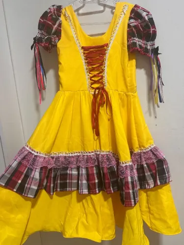 Vestido de festa junina 8/10