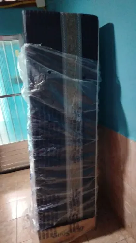 Cama box solteirão de mola