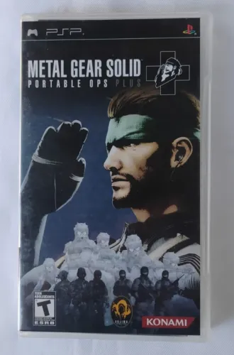 Metal Gear Solid Portable Ops Plus PSP