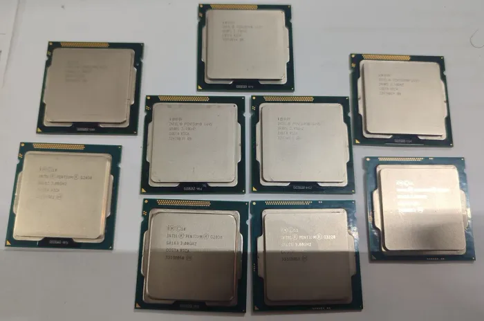 Lote de Processadores Intel Pentium - G645 / G2030 / G3220 - Lga 1155 e Lga 1150 Testados