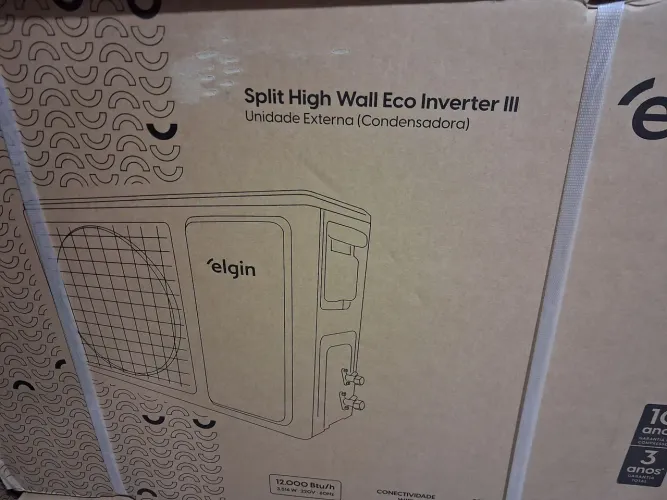 Ar condicionado Elgin Eco Inverter 3 Wi-Fi 12000 btus