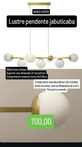 Lustre Pendente Jabuticaba