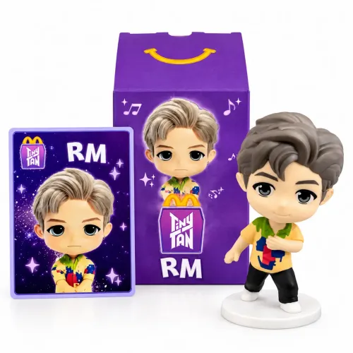 Rm (edição Throwback) - Bts Tinytan Mcdonald's + Card