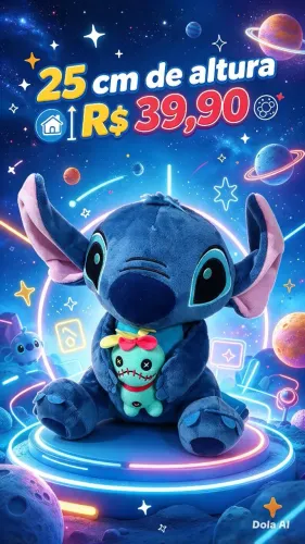 Stitch pelúcia
