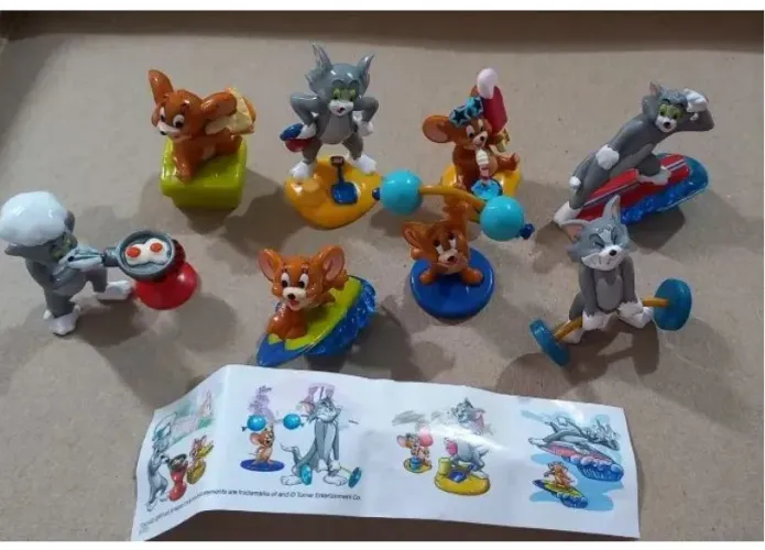 Kinder ovo Coleção Tom & Jerry