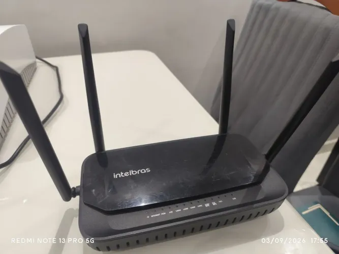 Intelbras Ont Wifiber Ax1800v Gpon/epon - Obs: BLOQUEADO
