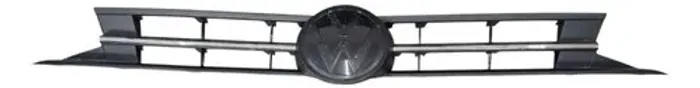 Grade Radiador Vw Polo Virtus 2017 2018 2020 A 2022 Detalhe Preto Ambos Lados