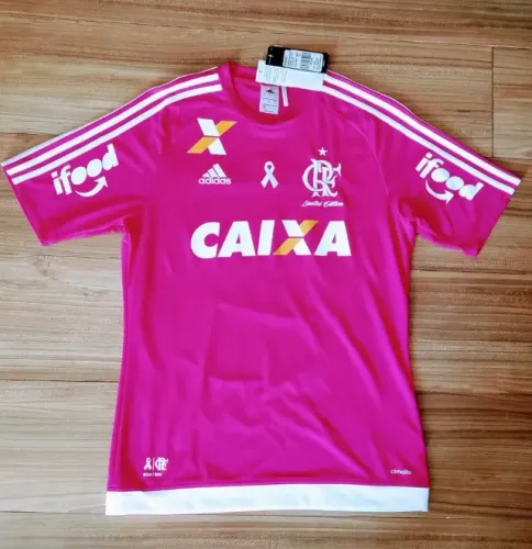 Camisa do Flamengo Adidas  outubro rosa  2015  #5