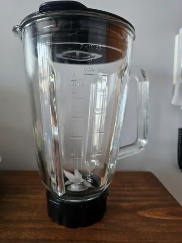 Philips Walita Preto Liquidificador Jarra de Vidro em copo de 2 Litros, 220v, 1.200W