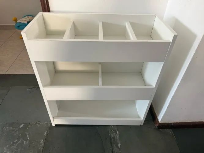 Móvel organizador MDF branco