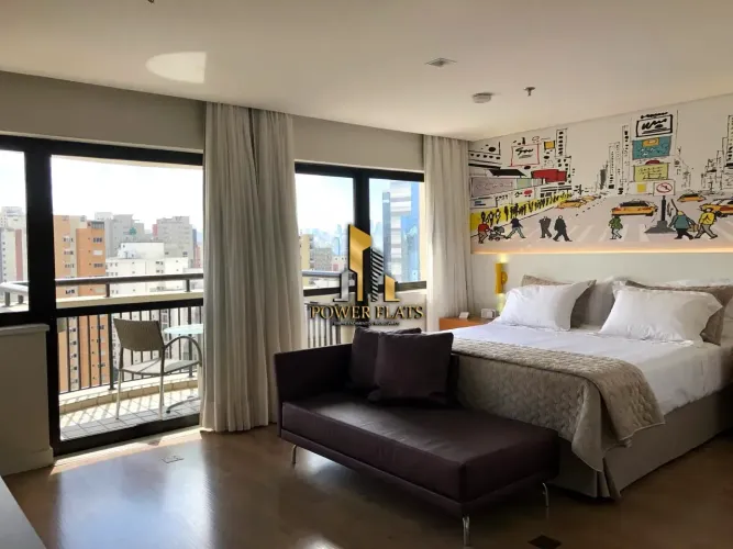 Flat à venda no Itaim Bibi  35m² | 1 suíte | 1 vaga | The Capital | Ideal para investiment