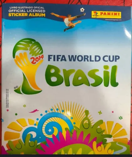 Álbum Copa 2014 Capa Dura Completo