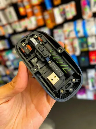 Mouse Sem Fio Recarregável 1600  USB Nano