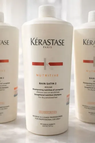 Kérastase Shampoo Bain Satin 2 Nutritive 1000ml profissional 