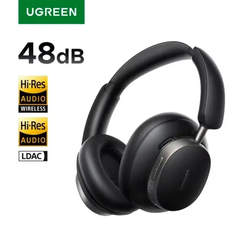 Fone Ugreen Studio Pro Bluetooth 6.0 Anc Ldac 120h Hi-res Preto