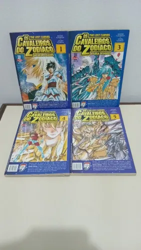 01 Mangá Cdz Lost Canvas ou DBZ