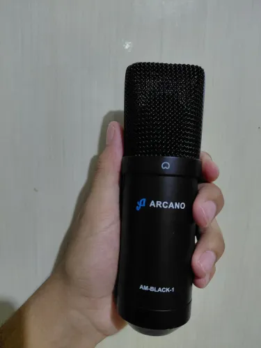 microfone condensador AM-BLACK-1
