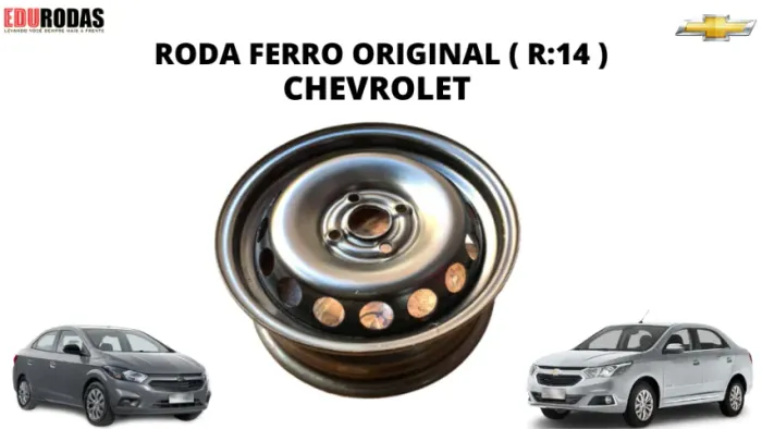 Estepe Original Onix. Prisma. Spin. Cobalte R:14 F:4x100