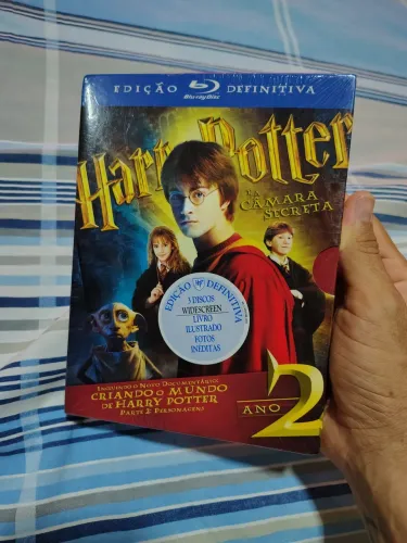 Blu-ray harry potter e a câmara secreta edição definitiva (lacrado)