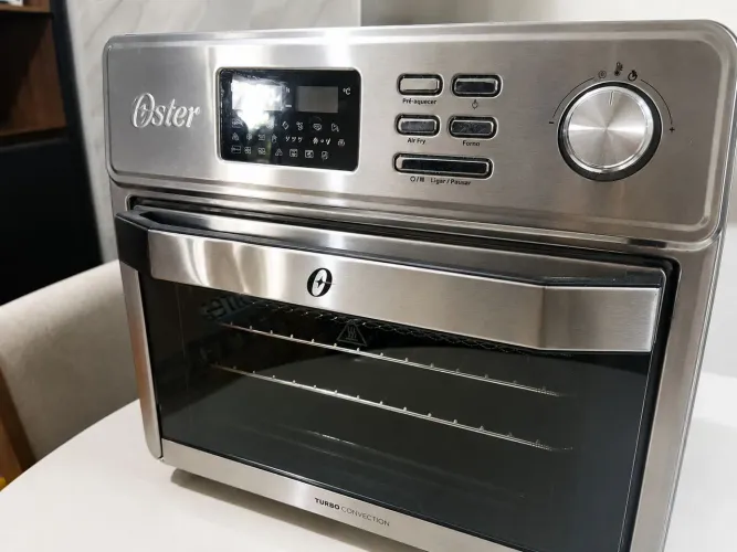 Forno Fryer Oster 25L Digital Inox - NOVO