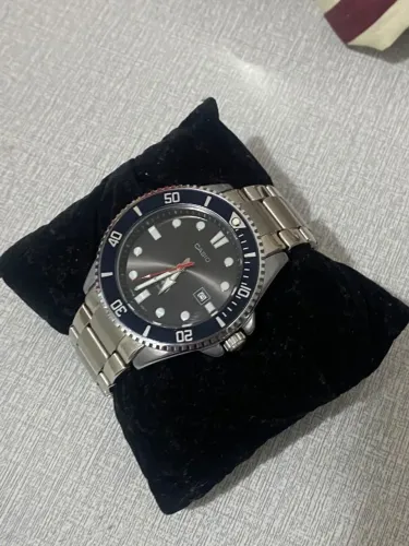 Casio Duro Marlin ? ?novo sem uso ? ?42mm ? ?acompanha pulseira de met e borra