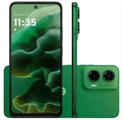MOTOROLA MOTO G35 5G 128GB PROMOÇÃO DE R$ 1.089,00 POR R$867,00 SÓ TEMOS DUAS UNIDADES.