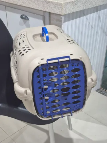 Caixa de transporte pet cachorro gato