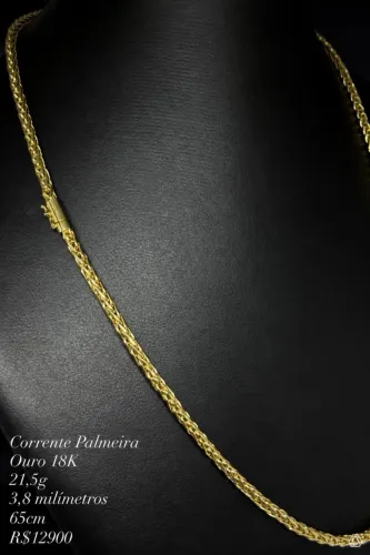 Corrente ouro 18k