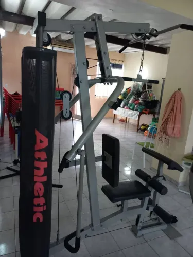 ? Estação de Musculação Athletic Advanced 300M Completa funcionado perfeitamente