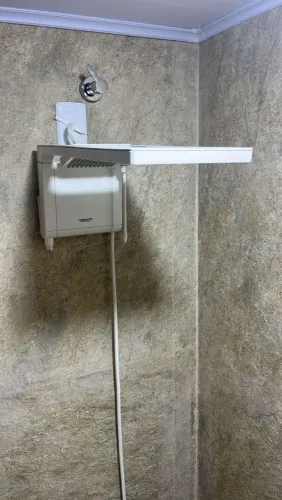 Chuveiro Elétrico Eletrônico 220V 6800w Branco Quadrado Acqua Duo Ultra Lorenzetti