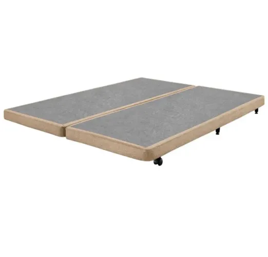 Bom queen american flex versátil slim bege 158x198x15cm