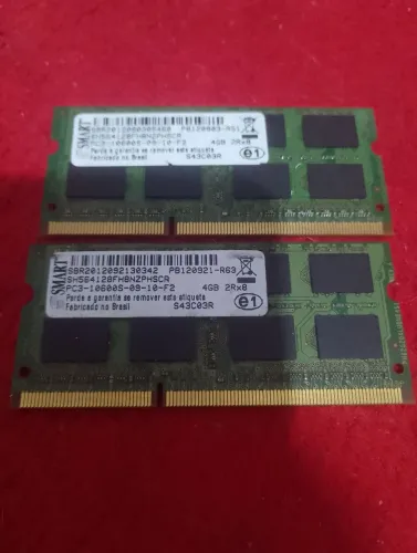 De memória DDR3 para notebook 4 x 4 8 GB