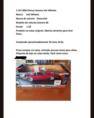 Carrinho de colecionador