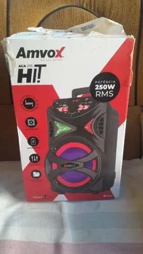 CAIXA DE SOM AMVOX SEMI NOVO