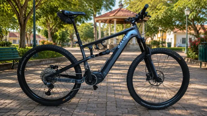 Bike elétrica e-vibe elite fs caloi